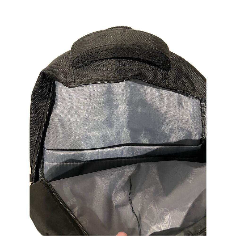 Amioko Black Padded Computer Backpack - Picture 5 of 5
